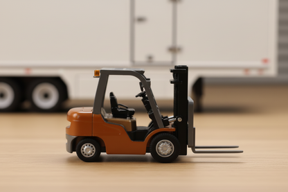 Mini Wózek Widłowy RC 2.4GHz 1:64 - Gadżet na Biurko